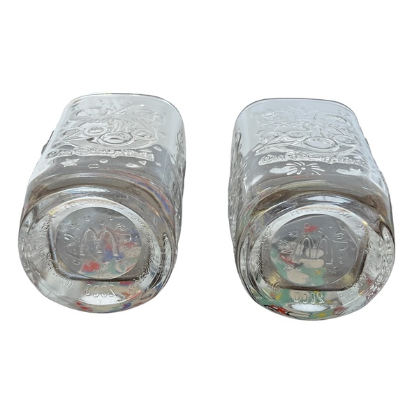 Walt Disney World McDonald’s 2000 Vintage Mickey Mouse Glass Set - Picture 4 of 5